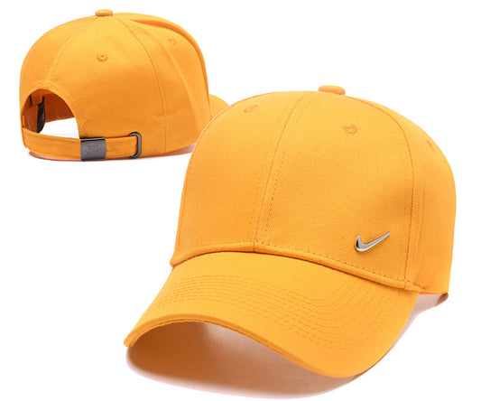 Yellow color Adults P Cap - New Best Quality Outdoor - Baseball With Curved Brim For Men Hats for Unisex With Adjustable Strap Sun Protection Cap for Men